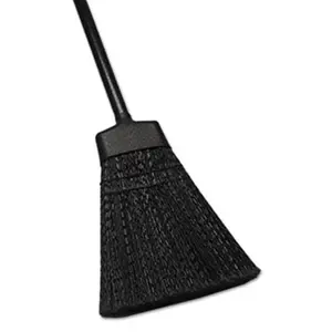 212 MAIN Heavy-Duty Vinyl-Steel Upright Dust Removal Broom (Model 4606658), 13.5 in. Synthetic Polypropylene Bristles, Odorproof Home Care Tool, Dust Removal Brooms