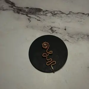 Goddess Copper Nose Cuff Handcrafted Spiral Design for Unique Style and Comfort