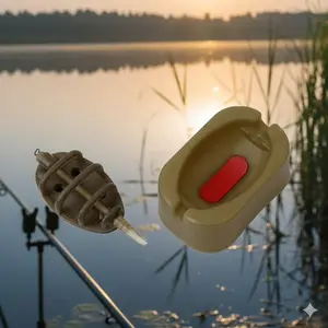 Upgrade Your Fishing Gear with Our Anti-Tangle Bait Feeder Mold Kit | Multi-Stage Weights 15g-60g | Portable Bait Maker for Freshwater & Saltwater Fishing | TikTok Viral Tool