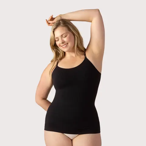 Shapermint Scoop Neck Shapewear Cami with Breathable Fabric & Seamless Design Womenswear Light