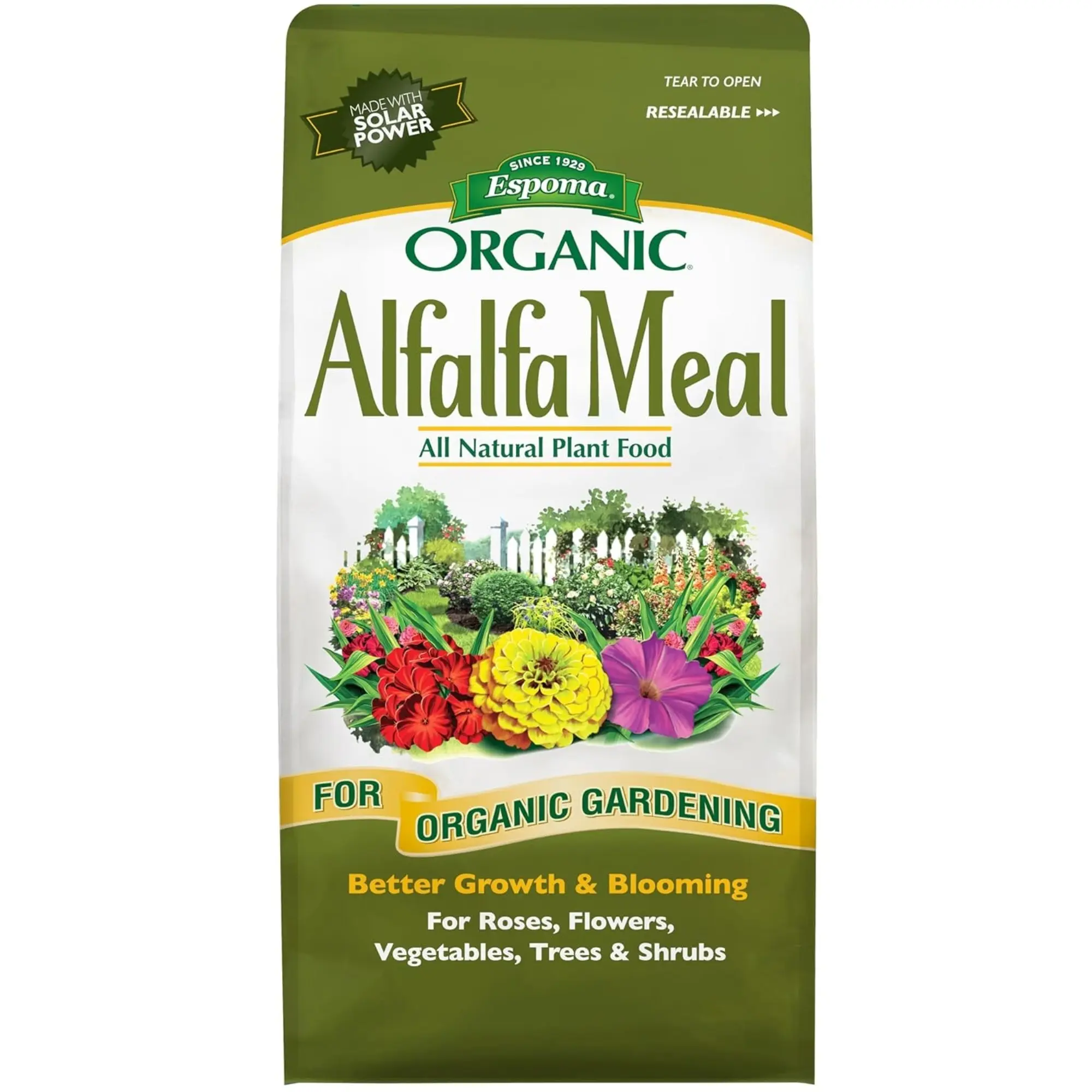 Espoma Organic 2-0-2 Alfalfa Meal All Purpose Natural Plant Food, 3lbs