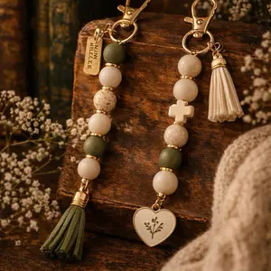 Beaded Key Chain Live Claim