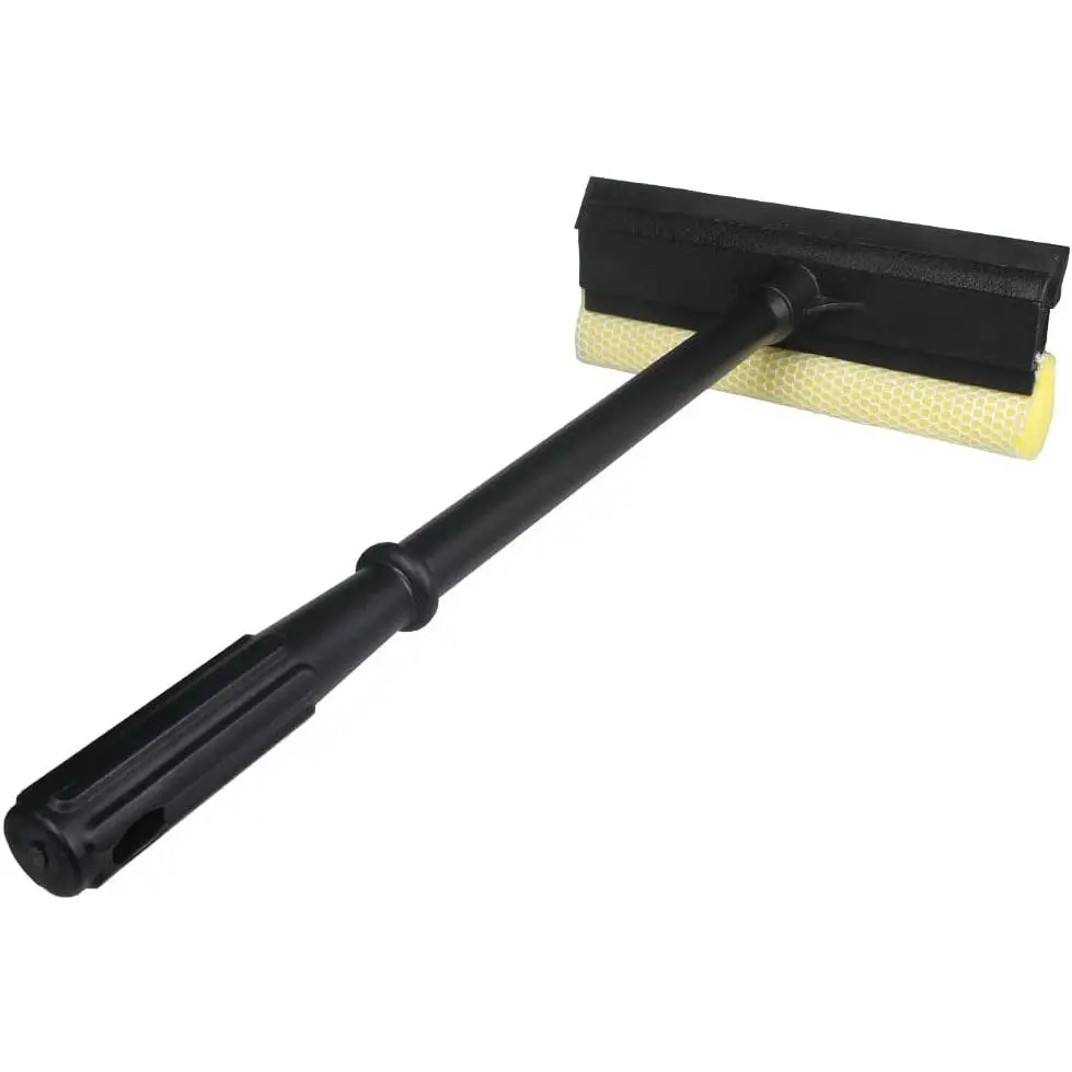 Window  Cleaning Tool 2 in 1 Window Cleaning   Windshield Cleaning Sponge and Rubber ,Yellow