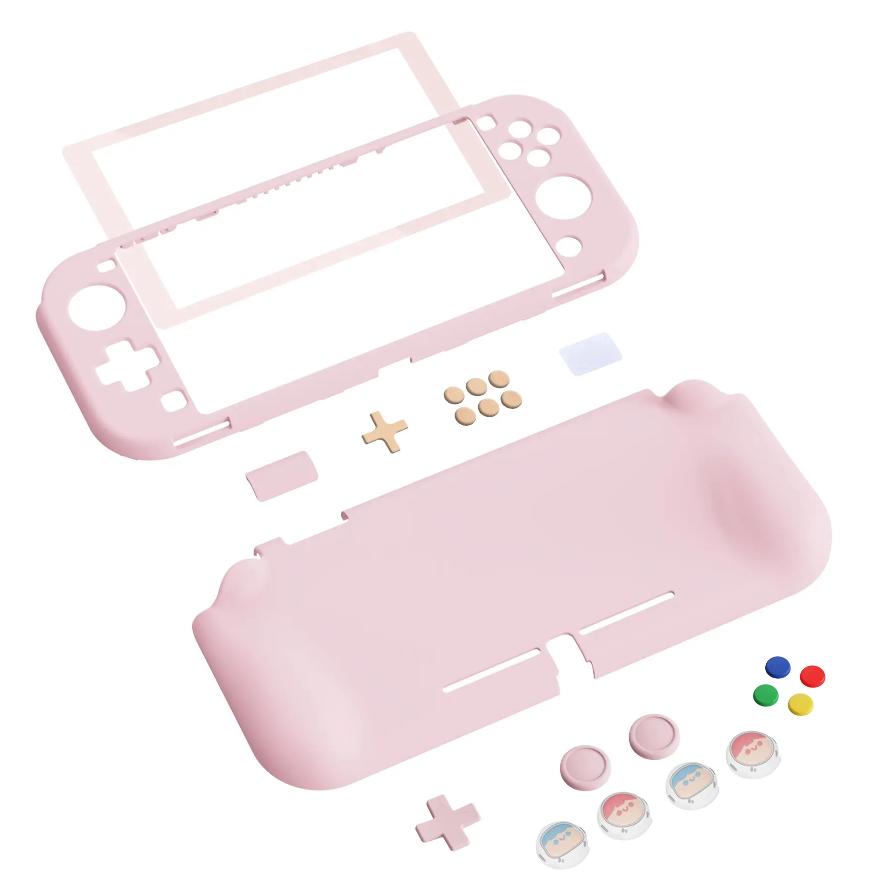 Peach Blossom Pink + Astronaut