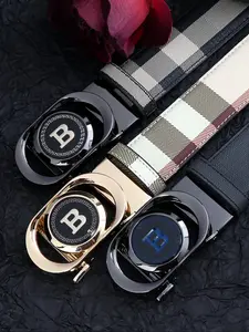 Men's Business Fashion Belt, Casual Waistband for Jeans Trousers, Fashion Belt for Party, Daily Clothing Decor, Trendy All-match & Exquisite Belt for Gift, Street Style Belt