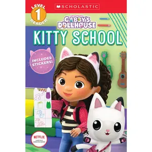 USED-Kitty School (Gabby's Dollhouse: Scholastic Reader, Level 1) by Reyes, Gabrielle (Paperback)