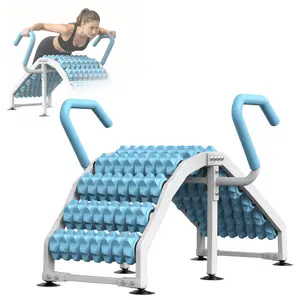 Full Body Massage Roller Machine, Foam Roller for Exercise and Recovery, Yoga Back Stretche for Gym, Bedroom, Living Room (Blue)