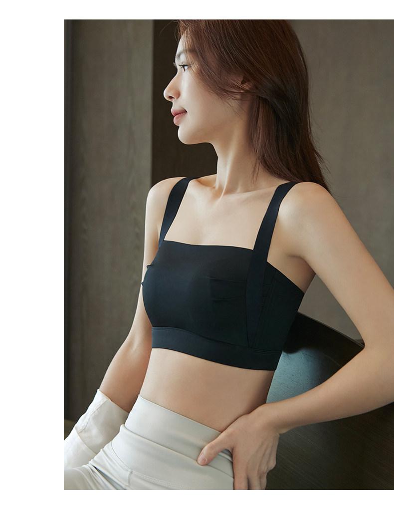 Bras for Women Supportive Wireless Push Up Bra Full Coverage No Underwire Seamless Plus Size