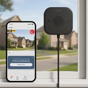 3MP 2K Window Camera,2.4GHz & 4GHz WiFi Indoor Cameras for Home Security with ChromaMax Al Color Night Vision,Person & Motion Detection,24/7 Recording,Easy & Quick Install