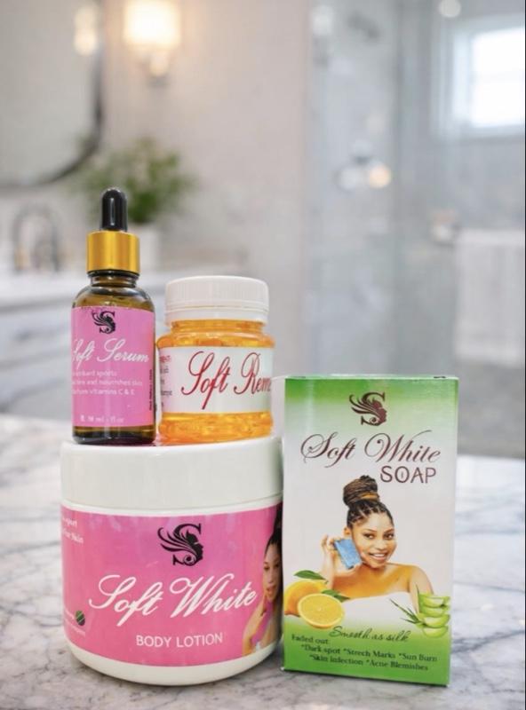 Soft White Body Lotion - Silk Smooth Soft White Body Cream for Women Skincare Comfort