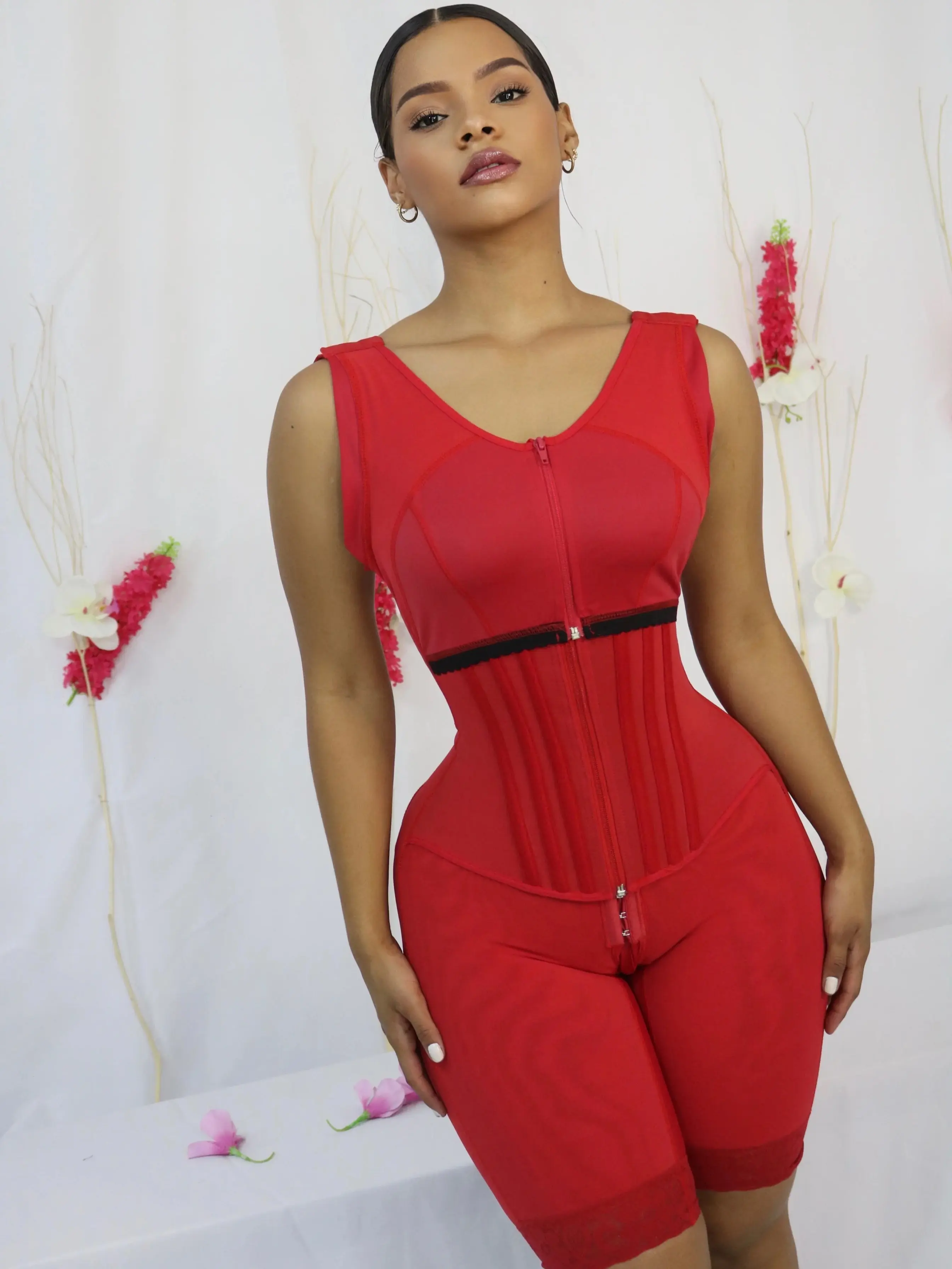 The Snatcher by CurvyGyals Shapewear Corset Waist Cincher Tummy Slimming Body Shaper