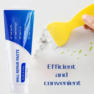 Waterproof concrete multi-functional quick-drying wall repair paste, multi-strength adhesive, gypsum board repair kit, 250g self-adhesive wall repair agent.