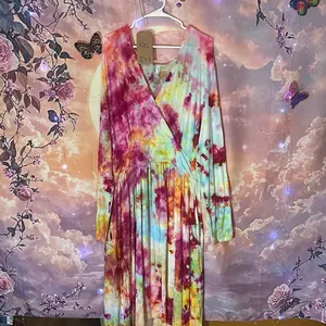 (253) Size 3XL Tie Dye Dress