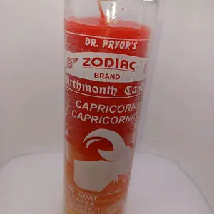 Dr. Pryor's Zodiac Brand Birthmonth Candle Capricorn - Perfect for Capricorn Enthusiasts