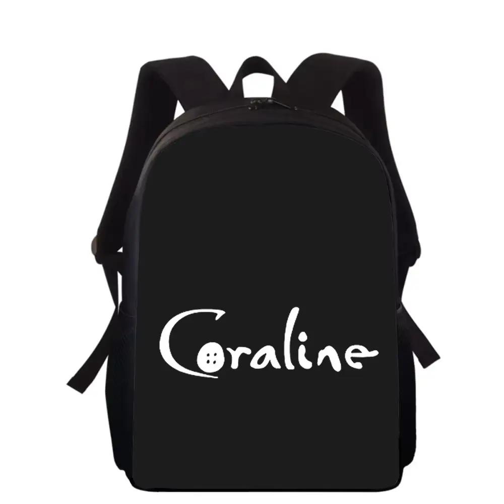 Coraline the Secret Door 3D Print Kids Backpack Primary School Bags for Boys Girls Back Pack Students School Book Bags