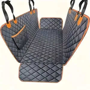 Dog Car Back Seat Cover, Mesh Window Pet Bed, Non-Slip Pet Protection Pad, Suitable for Cars, Trucks, Suvs, Dog Specific Car Seat Cover