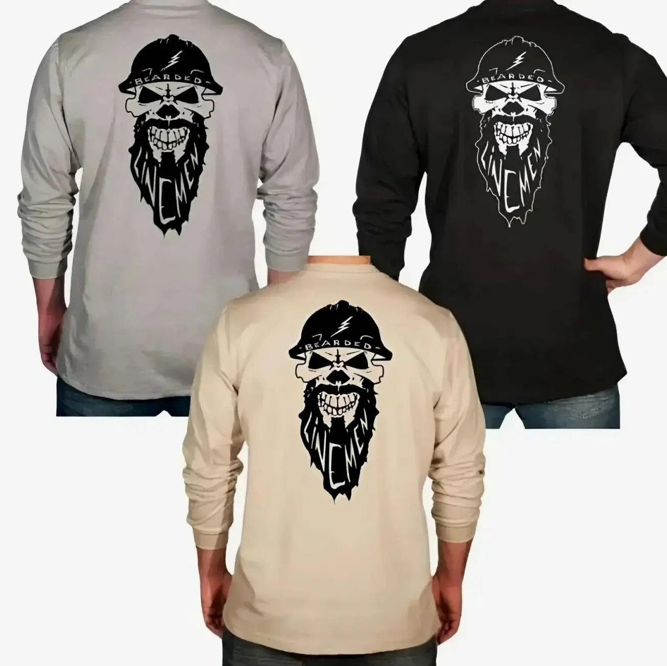 FR Benchmark Benchmark VS Everybody Flame Resistant Long Sleeve Shirt Logo Graphic Hoodie Menswear, Womenswear 2T2