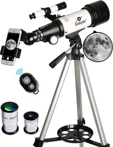 Gskyer Telescope - 70mm Aperture 400mm AZ Mount Astronomical Refracting Telescope for  Beginers kids telescope gskyer70400 ChristmasGift