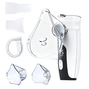 2-in-1 Misty Nebulizer, Portable Nebulizer & Eye Moisturizer with LED Interface, Auto - Cleaning, Handheld for All Ages Mesh Nebulizer, Portable Nebulizer Handheld Nebulizer for Adults Kids