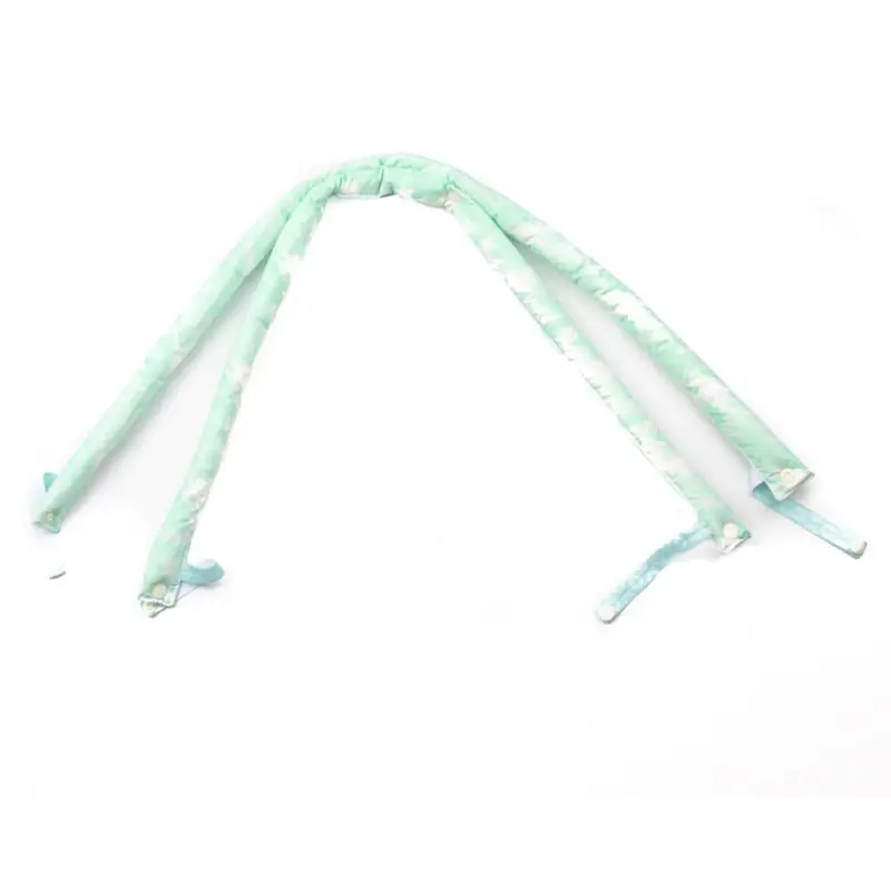Ribbon Curlers Set of 2 - Hair Tools for Curling and Styling, Smooth and Elastic Design for Waves and Smooth Hair Soft Curls Curly Hair