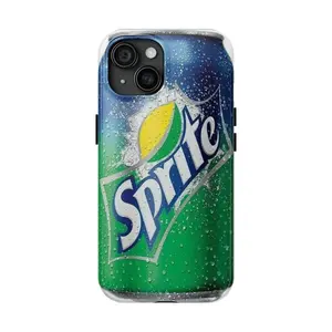Sprite Refreshing Soda Phone Case – Cool & Crisp Lemon-Lime Design Tough Phone Case for iPhone