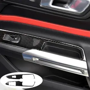 Suitable for Ford Mustang Models From 2015 To 2020, Car Interior Kit Decorative Stickers for Decorating Window Lifting Control Panel, Decal For Cars, Sticker Decals, Car Accessory