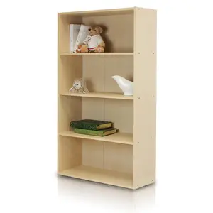 4-Tier Open Shelf Bookcase