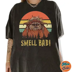 Smell Bad Shirt, Film Ludo Labyrinth Vintage Shirts, Cotton Unisex T-shirt, Crew Neck, Size S- 3xl, Menswear Top, Womenswear Top Underwear Streetwear