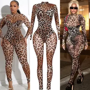 Jai leopard jumpsuit