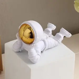 Creative Astronaut Phone Stand, Perfect Gift, Ideal for Living Room Decor, Entryway Display, Tablet Holder, Desk Mount, Office Decoration