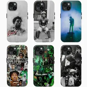 6 Styles YoungBoy Aesthetic Phone Case Underground Trap Album Art Gift For iPhone 11-17 Pro Max/Plus & Samsung Galaxy S23-S25