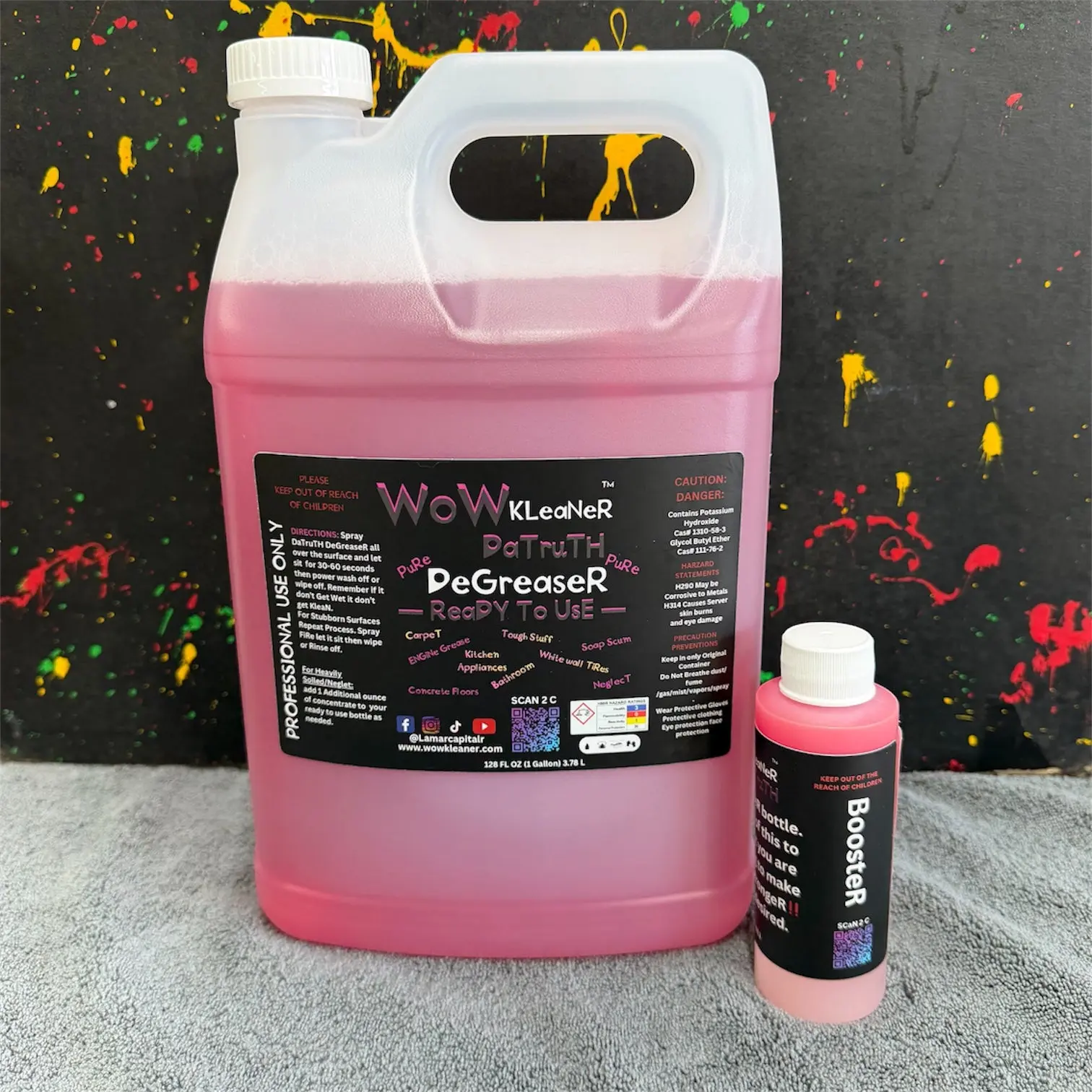 DaTruTH Degreaser Ready to Use Gallon (with 4oz Concentrated Booster)