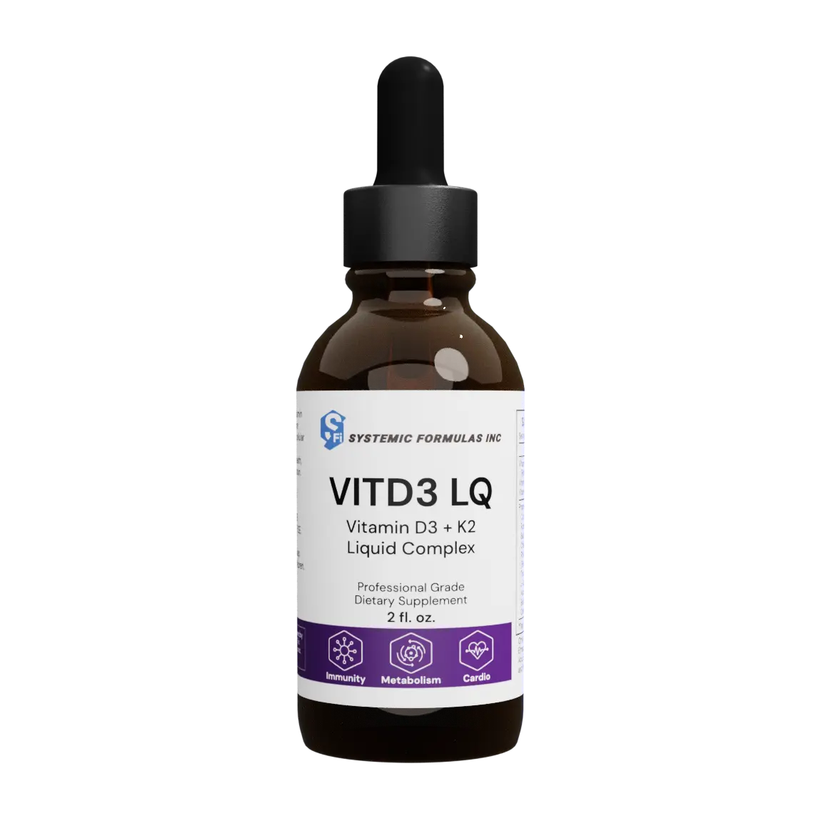 Systemic Formulas DV3 Liquid BioNutriment Dietary Supplement - Bioactive D3, Vitamin A, Beta Glucan, Immune Support, Energy Boost, Metabolism Support, Muscle & Bone Health