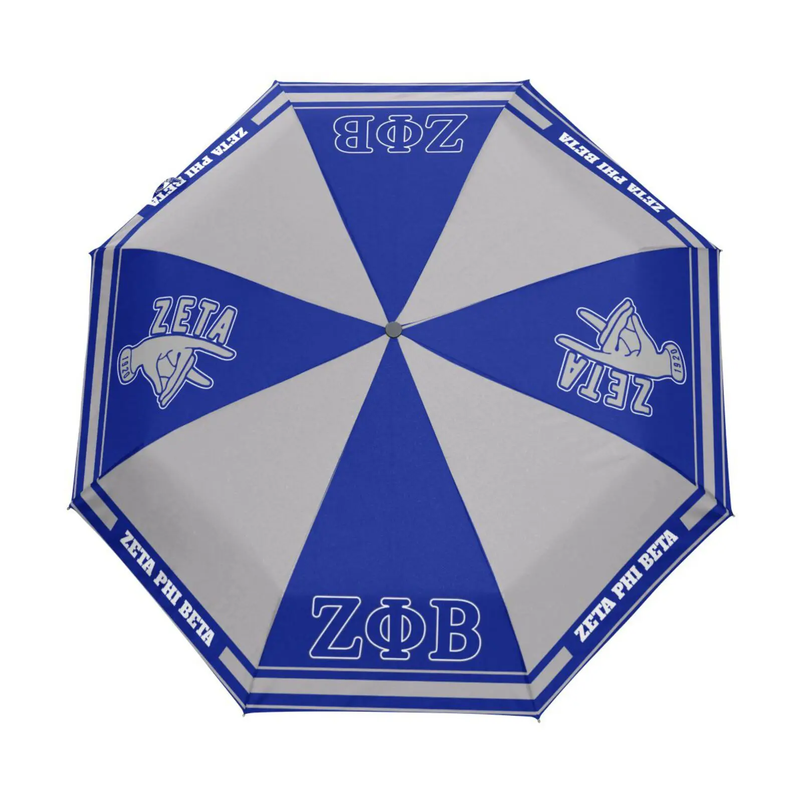 BBGreek Zeta Phi Beta - Umbrella - Classic Greek Letters - Official Vendor