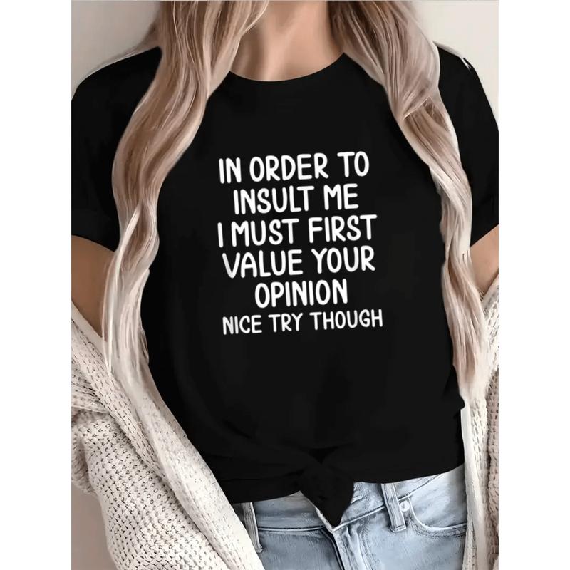 Women's pure cotton t-shirt with funny graphic print round neck casual and soft style ideal for summer and daily use with original and modern design walk by faith Flower Print Casual T-Shirt  tee Unisex Horror Movie Villains Asymmetrical Long Sleeve Cami