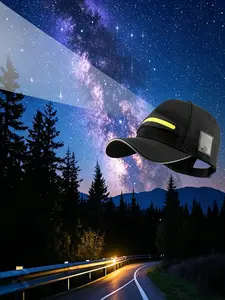 New LED Light Hollow Top Cap, Three Running Modes, High Brightness for Night Sports, Birthday Gift for Women and Men