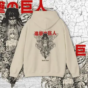 Attack on Titan Anime Hoodie, Attack on Titan Hoodie, Eren Yeager, Attack on Titan, Anime Merch, Otaku Hoodie, Otaku