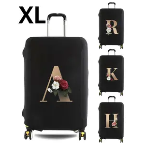 Pattern Suitcase Cover, Dustproof Foldable Suitcase Protector, Elastic Durable Suitcase Cover, Travel Accessories for 29-32 Inch Travel Luggage