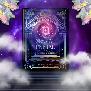 Crystal Portal Oracle Card Deck card game card deck family