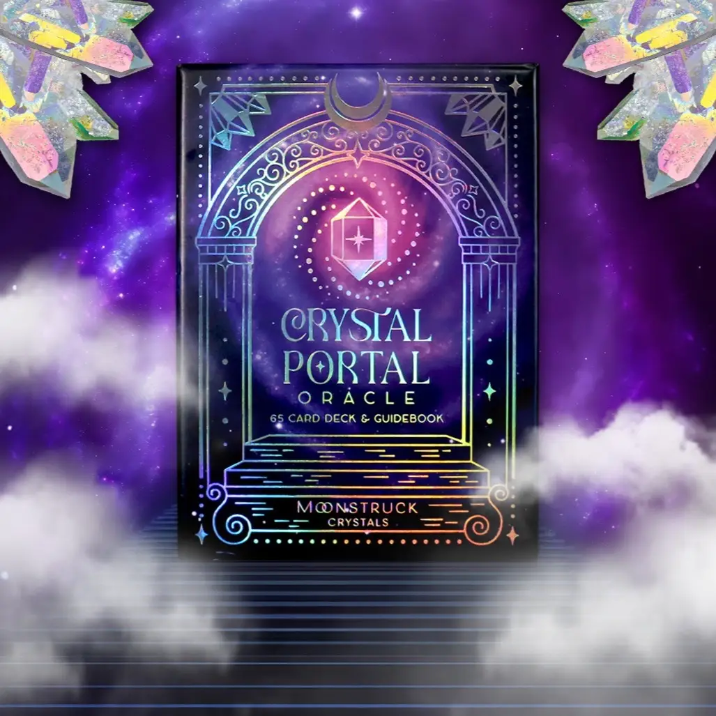 Crystal Portal Oracle Card Deck card game card deck family