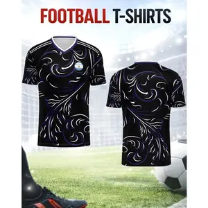 2026 New Men's Football T-shirt, Argentina Away Jersey, V-neck Top, Jersey Shirts, Quick-drying Material Comfortable and Breath, Suitable for Team Matches, Training, Sports, Spring and Summer Season 4
