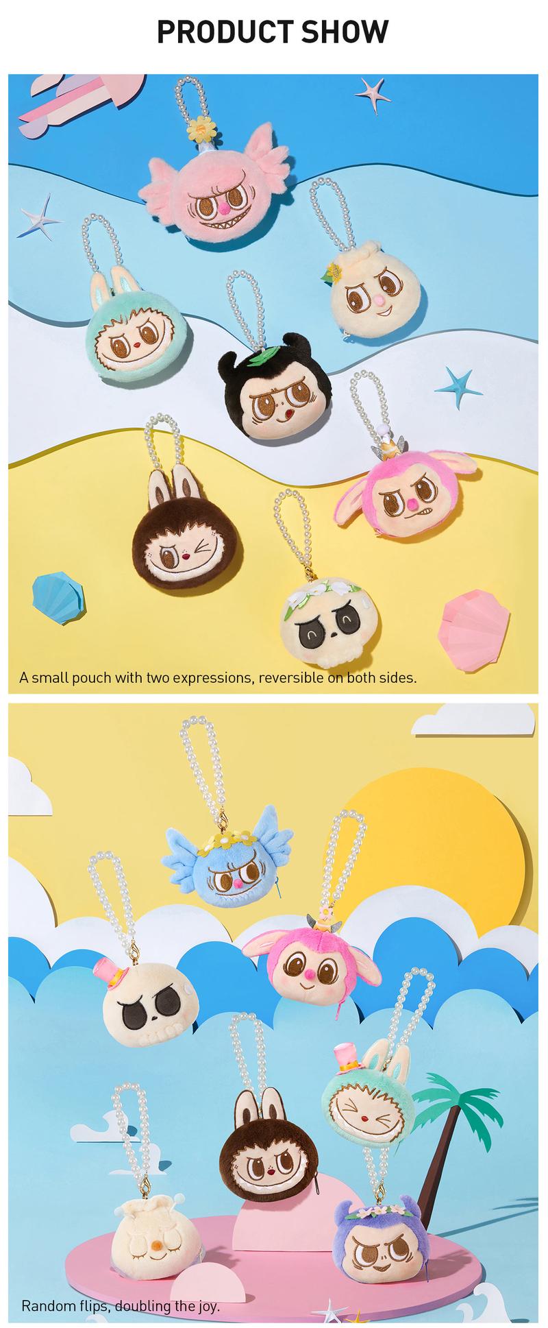 POP MART THE MONSTERS Party Series-Reversible Plush Blind box