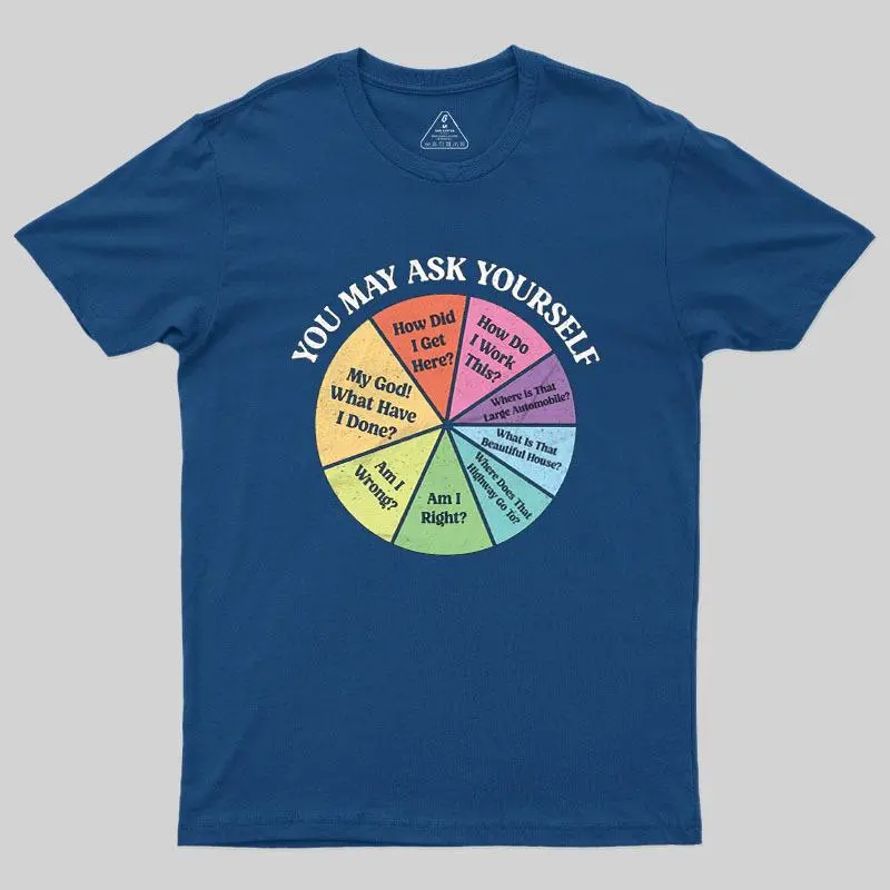 You May Ask Yourself Geek T-Shirt