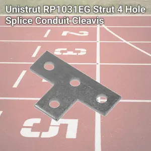 Unistrut RP1031EG Strut 4 Hole Splice Conduit Cleavis