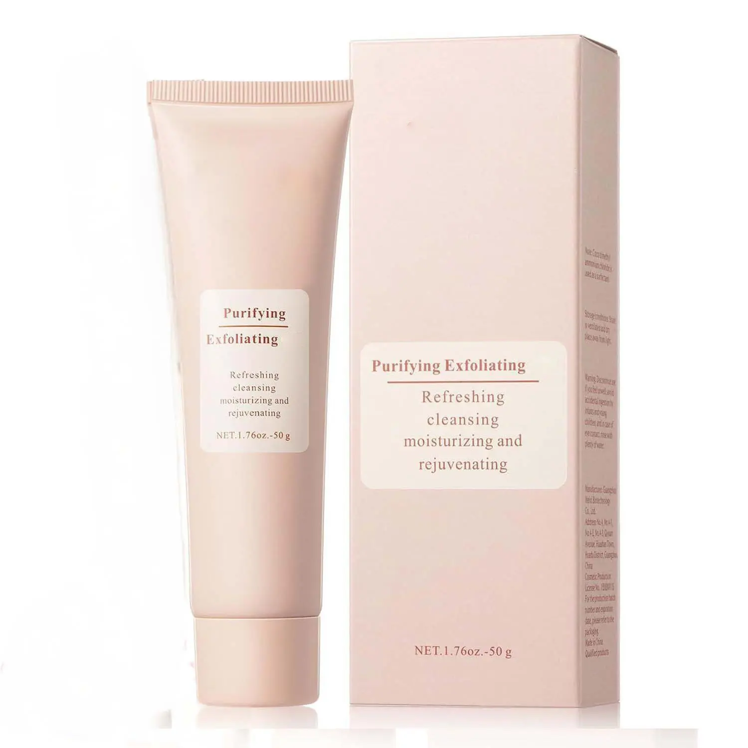 Phansta Purifying Exfoliating Gel - Smooth & Moisture - Gentle Formula for Sensitive Skin - Regulates Oil Secretion - Clean Your Skin Regularly - China Origin Soothing