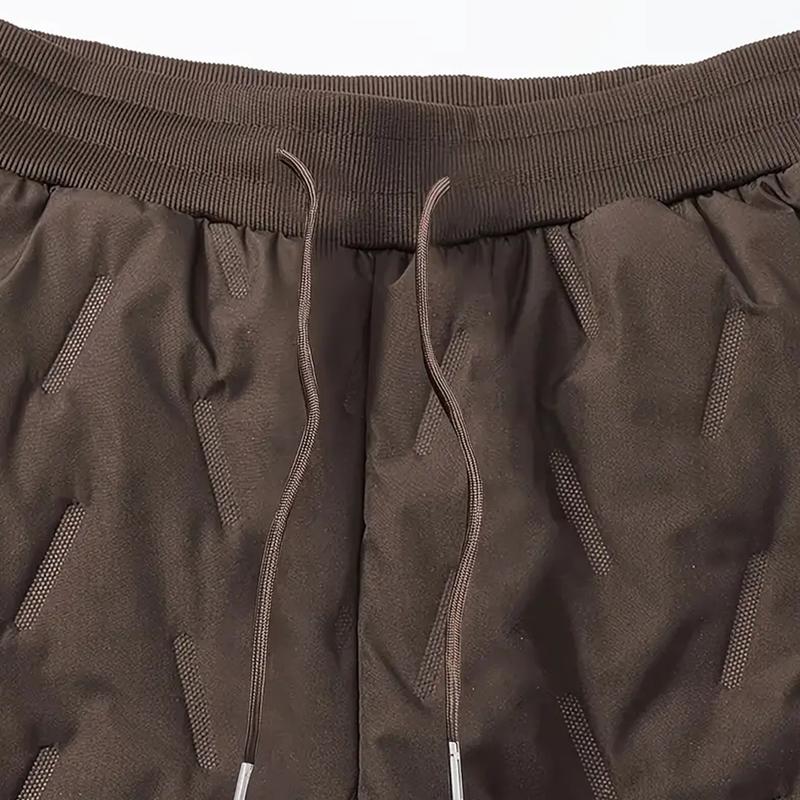 Men's Thermal Pants Heavyweight Insulated Cotton Winter Trousers with Drawstring Waistband, Black Cold Resistant Daily & Formal Wear with Side Pockets Suitable for Office Work and Outdoor Activities warm Men's Thermal Pants Heavyweight Insulated Cotton Winter Trousers with Drawstring Waistband, Black Cold Resistant Daily & Formal Wear with Side Pockets Suitable for Office Work and Outdoor Activities warm