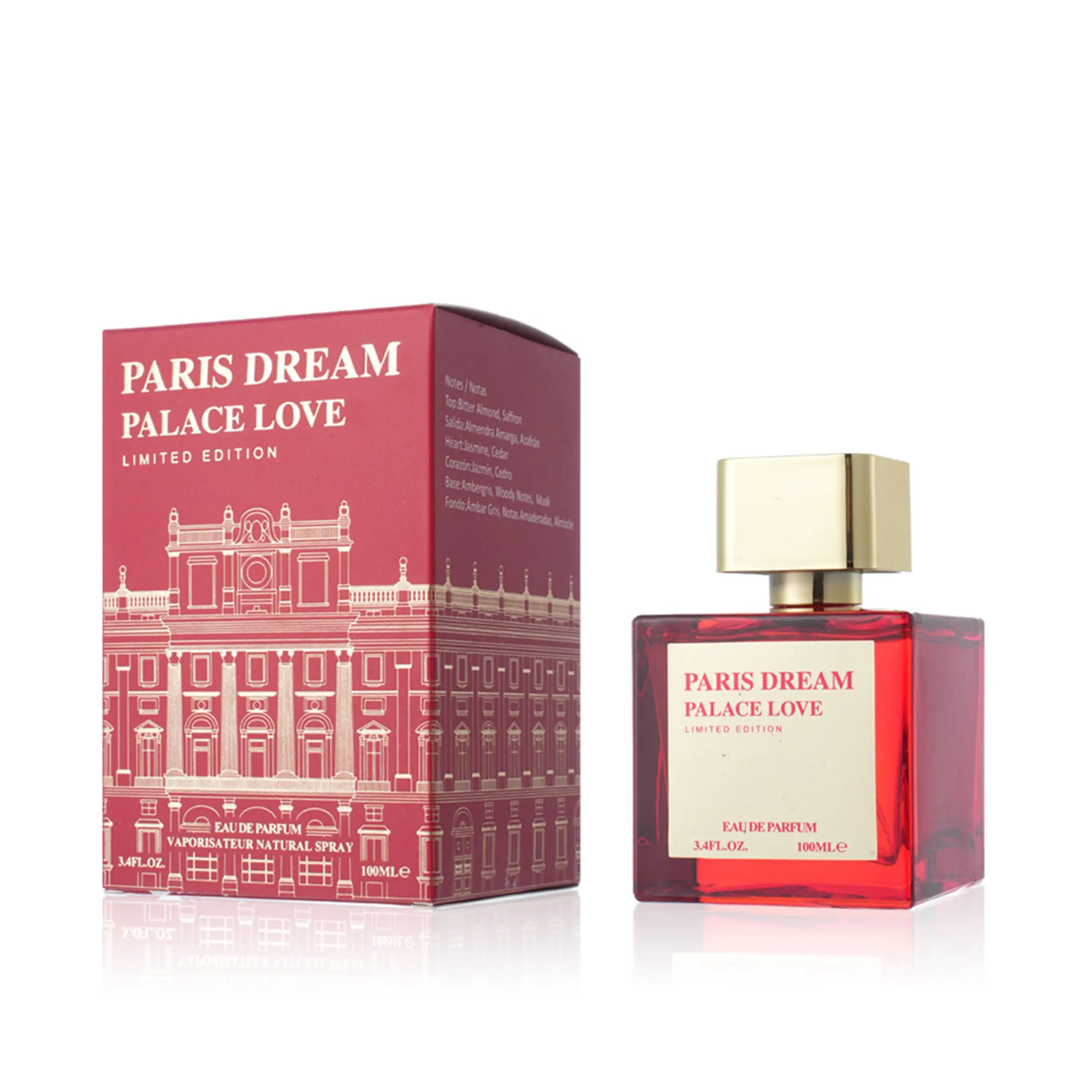 100ML Jasmine Musk Elegant Fragrance Perfume, Unisex Spray, Long-Lasting Scent, Luxurious Formula, Ideal for Self-Use and Gifting, High-End Gift Box