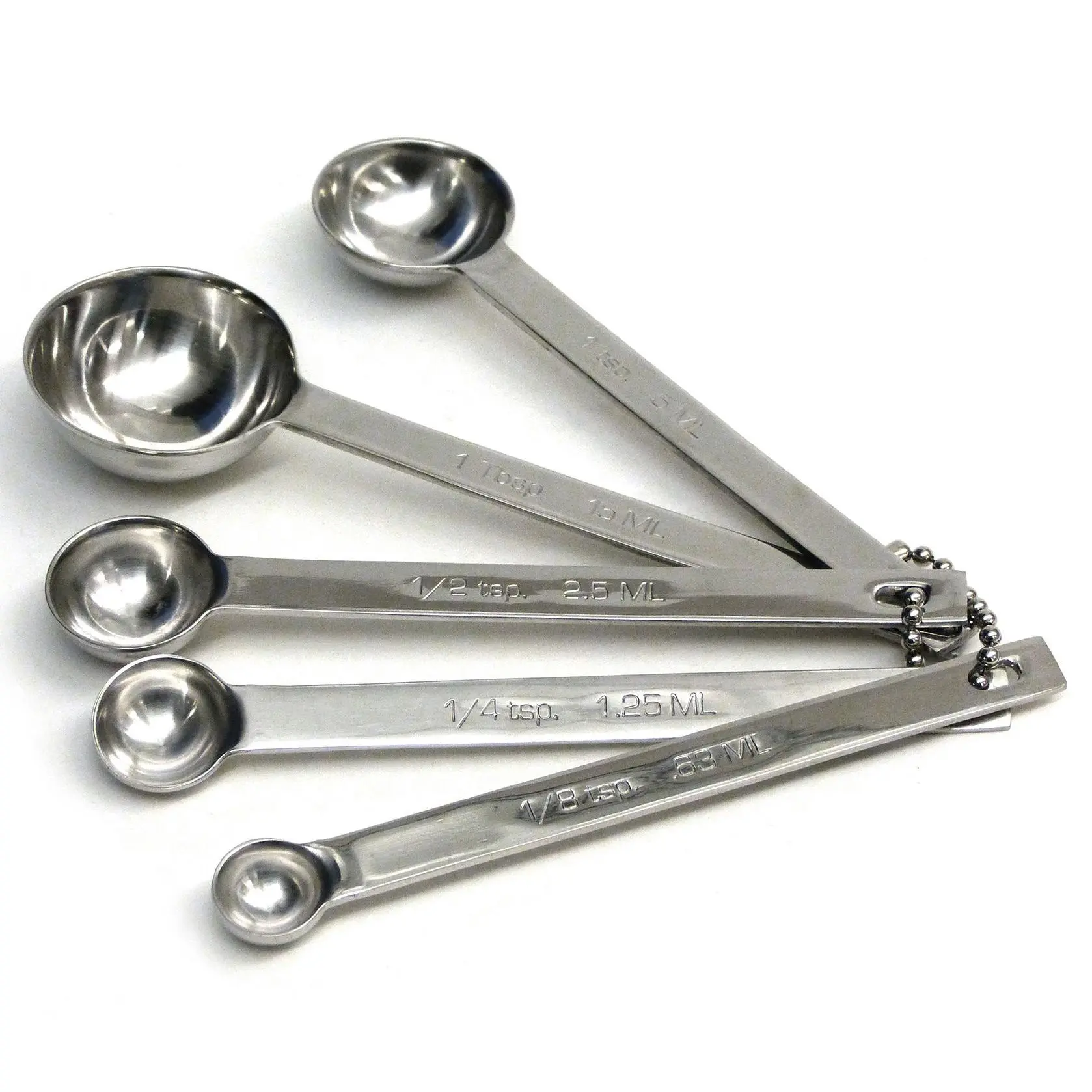 RSVP Set of 5 Measuring Spoons RSVP Set of 5 Measuring Spoons