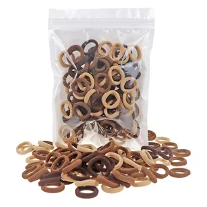 Sports & Outdoors100 Pack Nylon Small Hair Ties Seamless Ponytail Holder Toddlers Baby Girls' Hair Elastics