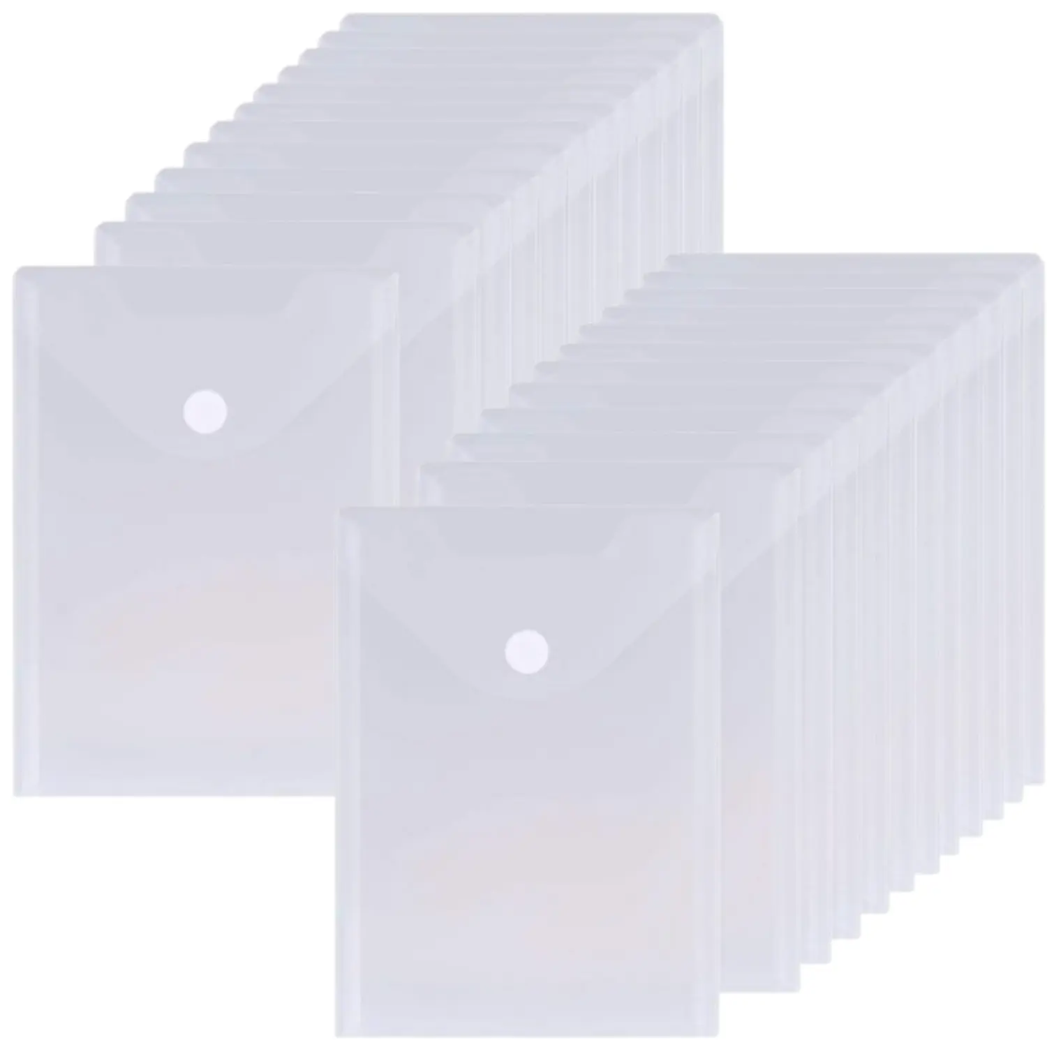 24 Pcs Clear Die & Stamp Storage Bag Transparent Plastic Folders for Cutting Dies Stencil Embossing Crafts for DIY Scrapbooking Paper Card Craft Organizer Holder (7 x 9.4 inch) - Home Improvement.